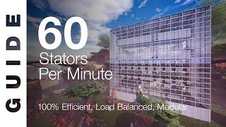 100% EFFICIENT Stator Factory - 60 / minute [SATISFACTORY GUIDE]