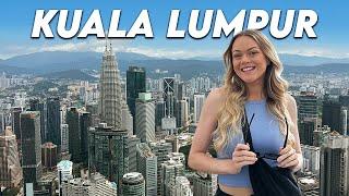 First time exploring Kuala Lumpur Malaysia  trying viral food spots, KL Tower & best things to do!