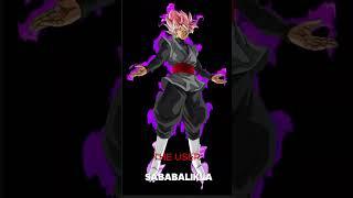 Goku Black Edit #shorts #anime #dragonballsuper #gokublack