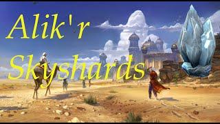 Alik'r Desert Skyshards (updated)