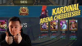 Raid Shadow Legends Kardinal Arena Steinhaut Cheese | Tag Team Arena Easy !