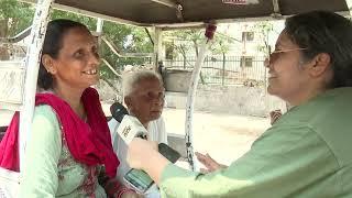 "Inside a New Delhi Polling Station: News9's Nivriti Mohan Chit Chat with Voter