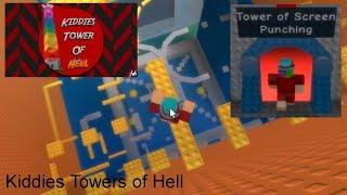 (Legacy) Kiddie's Towers of Hell - Tower of Screen Punching (Completion) | Roblox