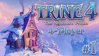 Trine 4 - The Wizard Needs His Mail! (4-Player Gameplay)