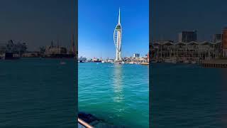 Spinnaker Tower, Portsmouth. Beautiful Summer Day #portsmouth #summer #sunshine #fishing #walking