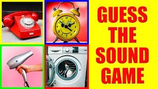 Guess the Sounds of Household Items | Game for Kids, Preschoolers and Kindergarten