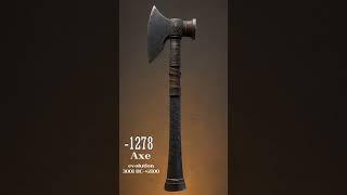 Stone Blades to Plasma Cutters! The Chopping Evolution of the Axe #evolution #timelapse