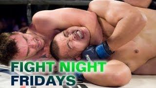 Chinese fighter Liu Wenbo's first-round submission victory over Aussie Matt Cain