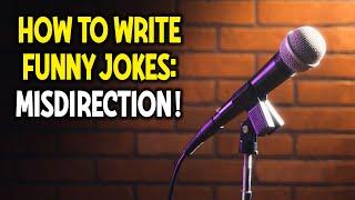 How To Write Hilarious One-Liner Jokes Using Misdirection! ↪️