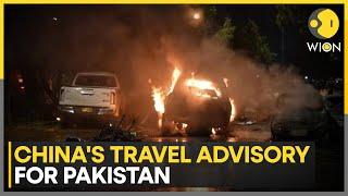 China Issues Travel Advisory for Pakistan After Karachi Airport Blast | Latest English News | WION