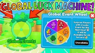 GLOBAL LUCK MACHINE!  NATURE WORLD IN UPDATE 140! IN REBIRTH CHAMPIONS X (ROBLOX)