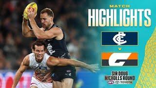 Carlton v GWS Giants Highlights | Round 11, 2025 | AFL