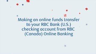 How to make a cross-border transfer in RBC Online Banking