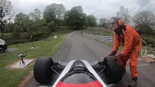 Scott Moran. British Hillclimb Championship. Loton Park May 2021. Gould GR59J