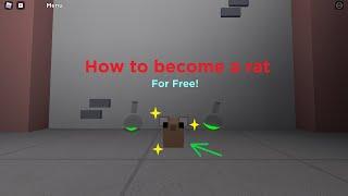 How to become a rat in cook burgers for free