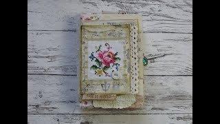 Layered Junk Journal - Rose de Provence (sold)