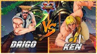 SFV AE  DAIGO (Guile) vs KENPI (#1 Online KEN) | Ranked Set  SF5 TenSFV