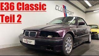 BMW E36 320i Cabrio Individual Mora Metallic Classic| Restauration Teil 2