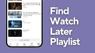 How To Find Watch Later Playlist On YouTube | 2024 Full Guide