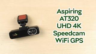 Розпаковка Aspiring AT320 UHD 4K Speedcam WiFi GPS