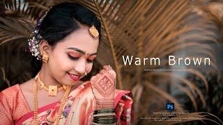 Professional Bridal Outdoor Photoshoot | Warm Brown Preset l Photoshop Tutorial l SC Creation II