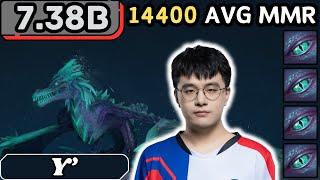 NEW PATCH 7.38b - Y' WINTER WYVERN Hard Support Gameplay 20 ASSISTS - Dota 2 Support