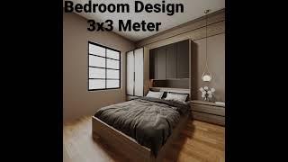 3dsmax Animation Interior Ideas Bedroom Design 3x4 #Shorts