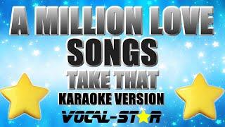 Take That - A Million Love Songs | With Lyrics HD Vocal-Star Karaoke 4K