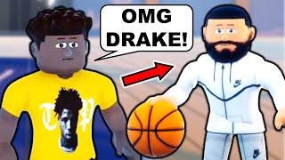 I Pretended to Be DRAKE in ROBLOX! (Hoop Central 6)