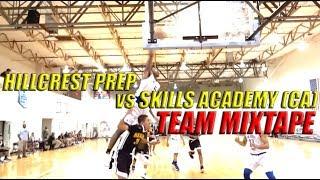 Hillcrest Prep beats Skill Academy (CA) 100-73 (TEAM MIXTAPE)