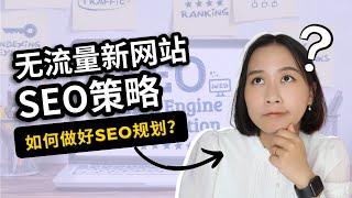 谷歌SEO教程: 新网站如何做SEO规划？｜零流量的网站如何通过SEO快速获取流量？｜独立站运营