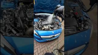 HOW TO clean your Engine Bay the RIGHT way! #asmr #satisfying #cleaning #detailing