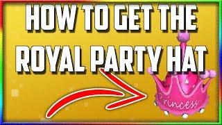 Royal Party Hat Roblox Pizza Event How To