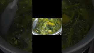 Malabar spinach cooking completed |#Shorts |Farida Akter Taslima |