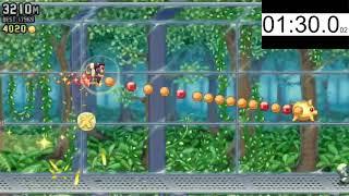 Jetpack Joyride 5000 coins Speedrun v2 (pre-v1.60 WR)