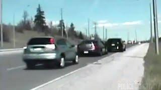 Dashcam Video Captures Car Crashing Into Police Cruiser