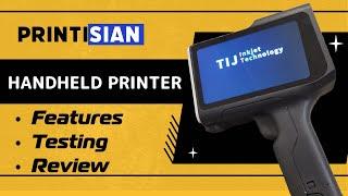 Handheld Inkjet Printer Review (Print On Anything!)