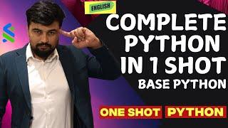 Learn Python - Full Course for Beginners | Complete Base Python in 1 video | English | #python