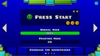 Geometry Dash SubZero - PRESS START - Level 1 (ALL COINS) [1080p60] | Sdslayer100