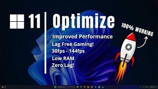 Windows 11 24H2 Optimization for Gaming | 100% Working Guide 2024 