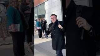 Nathan Lane on the go promoting new sitcom ‘Mid-Century Modern!’ #nathanlane #comedian