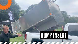 Aluminum Dump Insert | 8 Cubic Yards | Power Up & Down | Perfect for Small Jobs or Starting Out