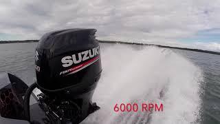 Suzuki DF 150 Outboard WOT