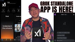 Grok standalone app is here!