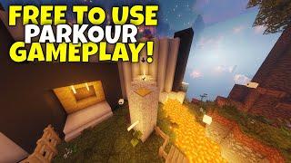 6 Minutes Minecraft Shader Parkour Gameplay (Night-Time) [Free to Use] [Map Download]