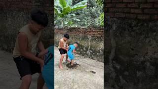 Little Brother Gets Pranked So Hard, The Whole Village Can’t Stop Laughing! #couple #martialarts