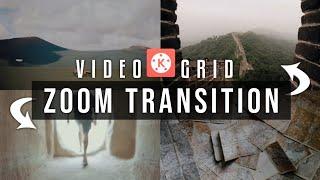 Video Grid Zoom Transition in Kinemaster | Kinemaster tutorial