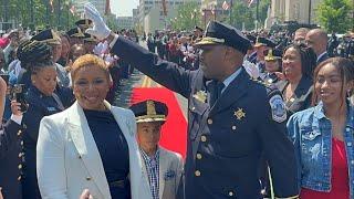 Former DC Police Chief Robert Contee says goodbye to officers, staff