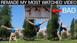 80 Tricking "Basics" - Easiest To Hardest (Slow Motion)