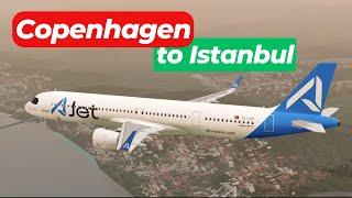 Copenhagen to Istanbul: Fly Cheap with AJet Airlines